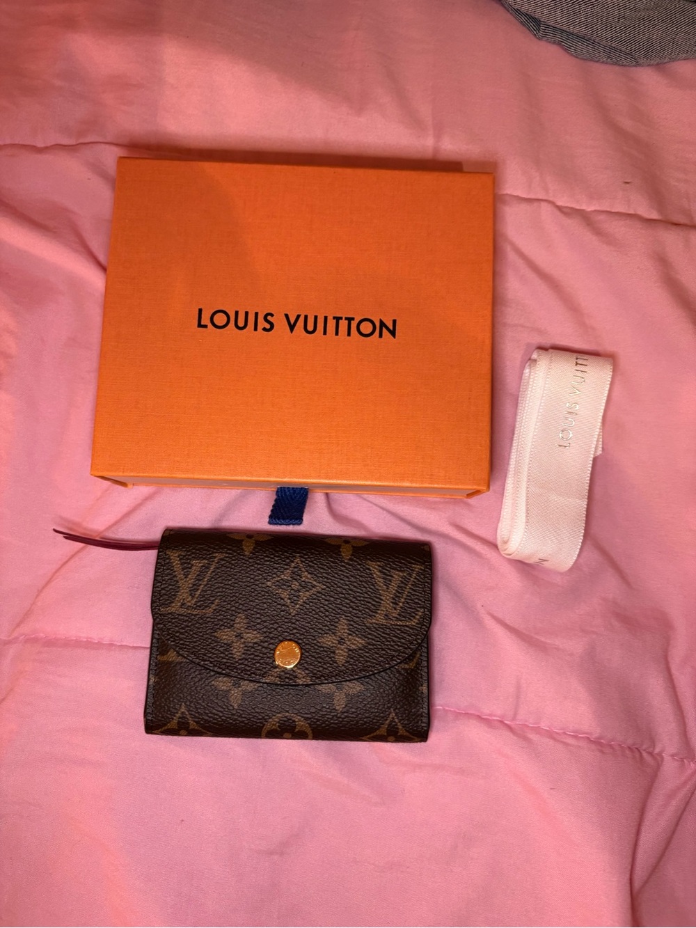 Louis Vuitton Rosalie coin purse wallet